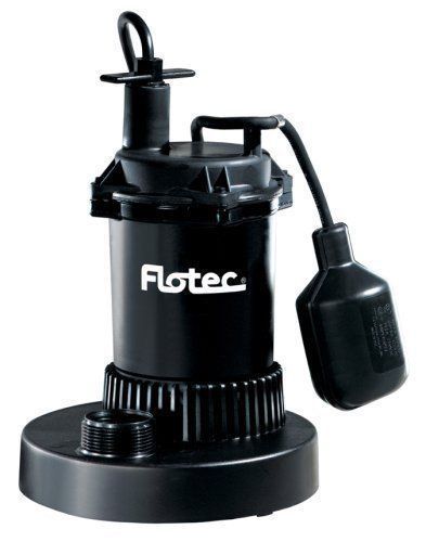 Flotec 1/3 HP Submersible Sump Pump with Tethered Switch FP0S2400A