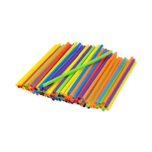 2X Kizmos 125 Count Assorted Flex Straws, Jumbo