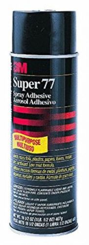 3M Super 77 Multi-Purpose Adhesive, 7.3 Fl Oz, Aerosol