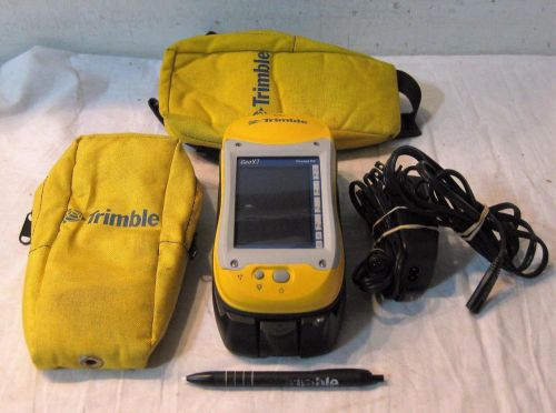Trimble 50950-20 geoexplorer series geoxt pocketpc windows ce + cradle &amp; case fs for sale