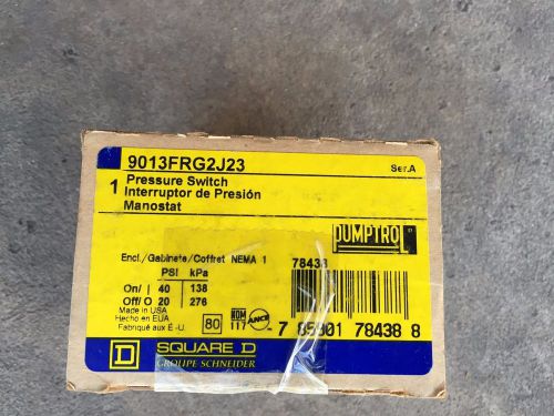 SQUARE D 9013FRG2J23 Pressure Switch Interruptor - 9013 FRG2J23