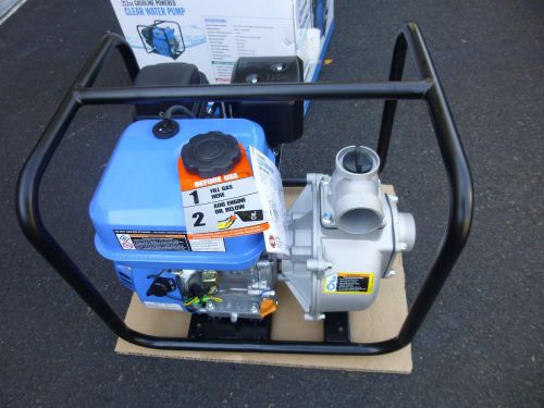 Gas Powered Engine Water Pump Pools Ponds Emergency Flooding Pacific Hydrostar