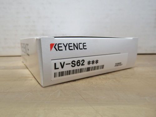 New keyence lv-s62 small beam spot retro-reflective laser head - us seller lvs62 for sale