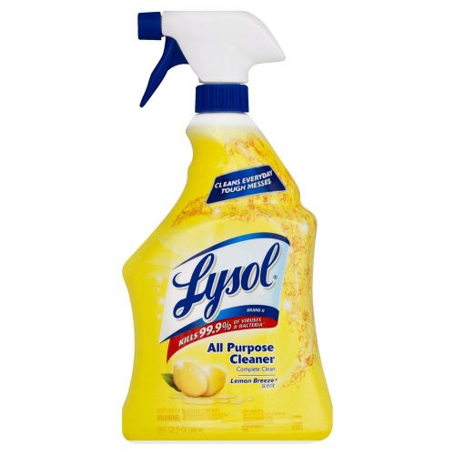 Lysol all purpose complete clean trigger lemon breeze scent 32 fl spray bottle for sale