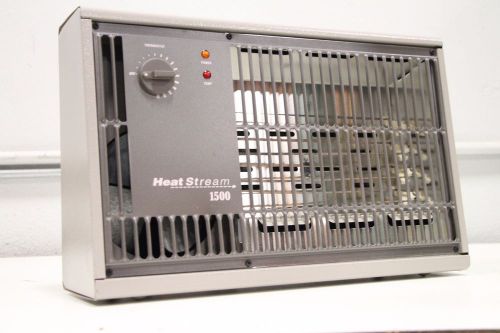 Heat Stream 1500 Space Heater Adjustable Thermostat 30H12 1500 Watts