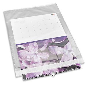 500 11x15 clear poly mailer with self seal flap 1.5 mil polyethylene see through for sale