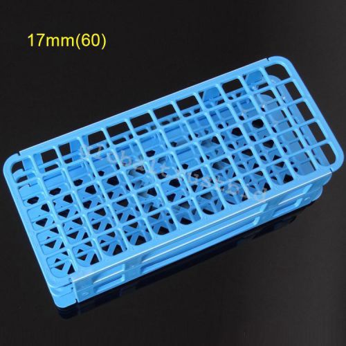 Durable 60 holes 17mm 3 layers lab plastic test tube rack holder storage stand for sale