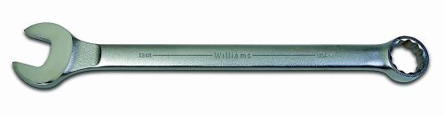Williams 1248 Combination Wrench 12 Point 1-1/2 &amp; 38MM Satin Chrome Finish