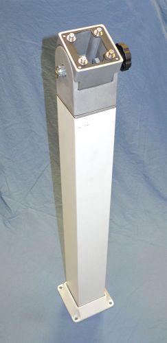 Hoffman ast44 swivel tilt rotate 4&#034;x4&#034;x32&#034; pedestal base adjustable feedthrough for sale