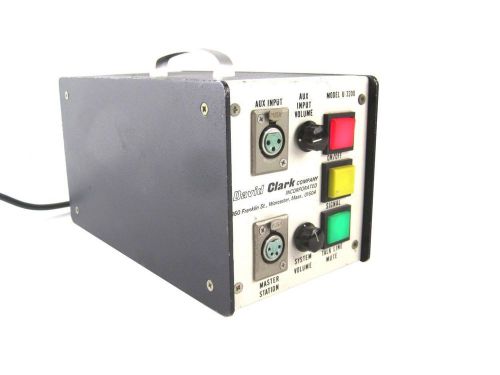 David clark company u-3200 u3200 military grade multi impedance station unit for sale