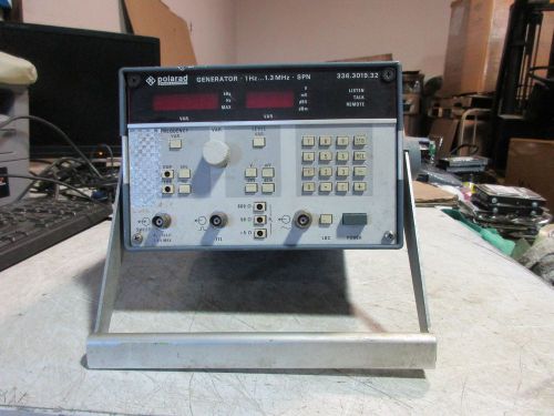Polarad generator rohde schwarz spn 336.3019.32 audio oscillator- no power for sale
