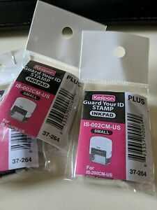 3 Kespon Plus ID Guard Stamp Inkpad IS-002CM-US Small for IS-200CM-US 37-264