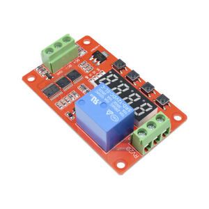 DC 12V PLC Relay Multifunction Self-lock Cycle Timer Module Delay Time Switch US