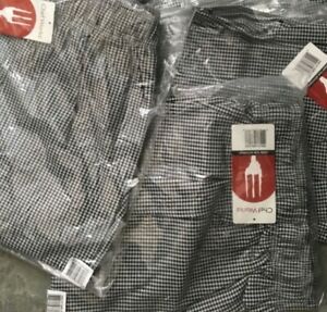 3 PAIRS of NEW Chef Works Own The Kitchen Pants size xxs