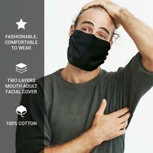 XL Face and Beard Protection Cover Mask with Filter pocket very soft,breathable