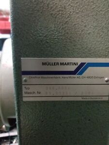 Muller Martini feeder hoist 0306.0054