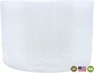 JKX Bubble Cushioning Wrap for Moving with Perforated Every 12’’, Easy to Tear,