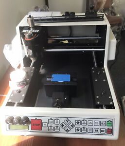 Vision VE -810 Flat Engraving Machine + Software + Supplies NWOB