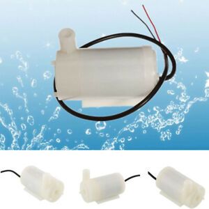 Ultra-quiet Mini DC 3-6V 120L/H Brushless Motor Submersible Water Pump New