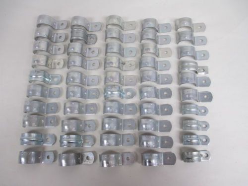 LOT 50 NEW THOMAS&amp;BETTS ASSORTED 5351 CONDUIT CLAMP STRAP 1IN D226210