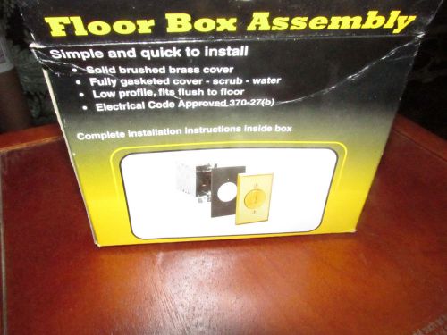 Hubbell  Raco No. 6326 Floor Box Assembly