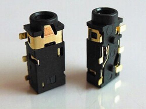 20Pcs 2.5mm Female Audio Connector 6 Pin SMT Stereo Phone Jack PJ-242