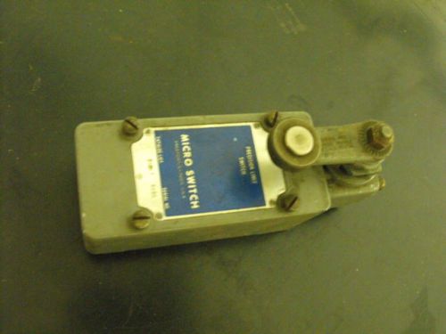 Precision Limit Switch from Micro Switch,  Cat # 51ML7 , Ser. # 8409