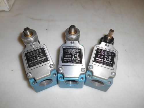 HONEYWELL 4LS1 &amp; 1LS2 MICRO SWITCH LOT OF (3)  NEW OLD STOCK