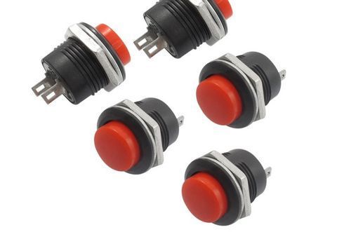 2pc Momentary Push-Button ON-(OFF) 24v 36v Switch,RM507 mh