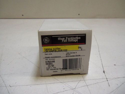 GENERAL ELECTRIC CR104PBL00R1S2 PUSHBUTTON *NEW IN BOX*