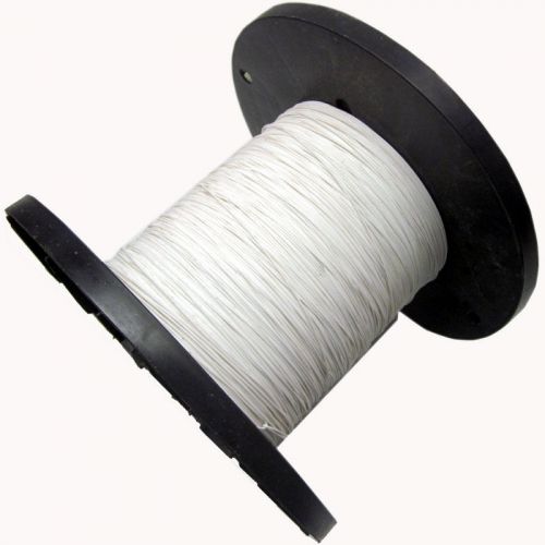 New 380 ft. interstate wire 22awg alpha 5855 insulated white hook up wire for sale