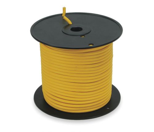 Copper Stranded Portable Cord, SEOW, 8/3 AWG, 250Ft, Yellow (KQ4)