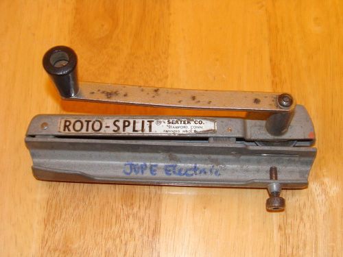 Roto Split BX + MC Cable Cutter  Seatek ROTO-SPLIT