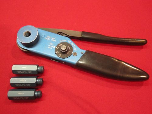 Daniels Manufacturing Corp M300-25A Commercial Indent Crimp Tool W/ POSITIONERS