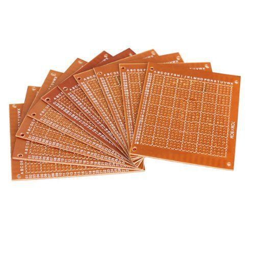 PCB Blank Circuit Board Prototype Paper Solder Circuit Panel 10pcs 7x9cm free