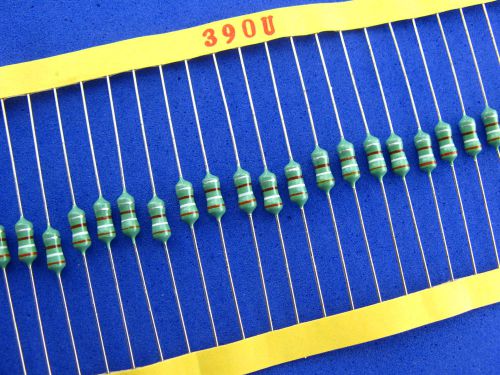 500pcs 0410 Dip color wheel Inductor +/-10% 1/2w 390uH ,New