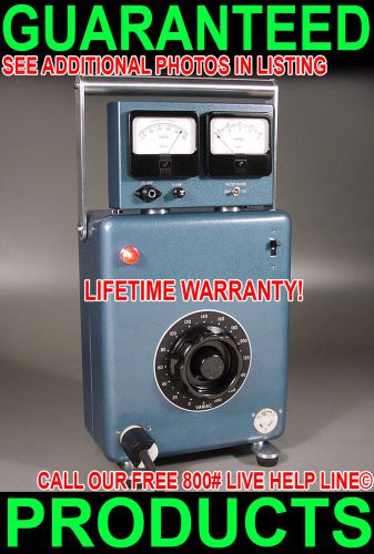 New custom made one of a kind general radio 0-280v 25amp 7kw dual metered variac for sale