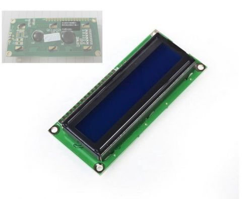 2pcs 1602 16x2 character lcd display module hd44780 controller blue blacklight for sale