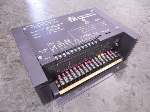 Used basler electric ssr 125-12 static voltage regulator 9 1859 00 102 for sale