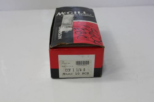 10 new mcgill cam follower bearings ccf 1 1/4 s (s14-4-47f) for sale