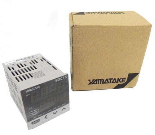 New yamatake honeywell sdc15 single loop controller 115/230v c15tvvra0600 / qty for sale