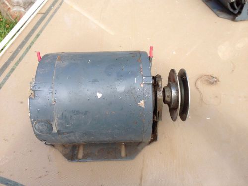 Westinghouse electric motor 115v 1/4hp 1725rpm w/3&#034;v-belt for sale