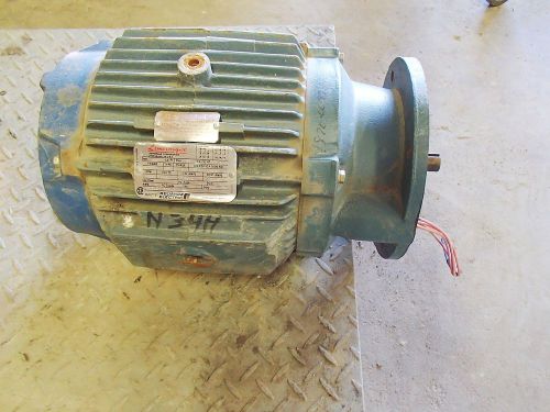 RELIANCE ELECTRIC 7.8 HP LIMITORQUE MOTOR, 3405 RPM, 440 VOLT (USED)