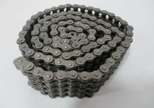 New acme 50 quadruple strands 5/8in pitch 64in long 5-1/3ft roller chain d258982 for sale