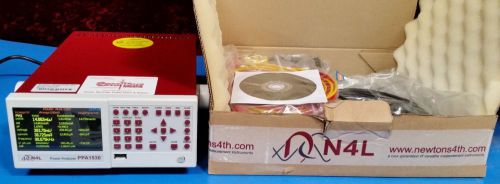 N4l ppa1503 three phase power analyser w/ cables and manuals, calibrated! for sale
