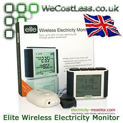 Efergy elite wireless home energy electricity power monitor for sale