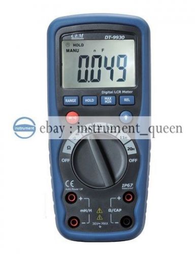 Cem dt-9930 11,000 counts lcr meters multimeter tester !!brand new!! for sale