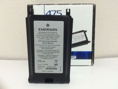 Emerson 0047500020022 Rechargeable Lithium-Ion Power Module 475 Field Communicat