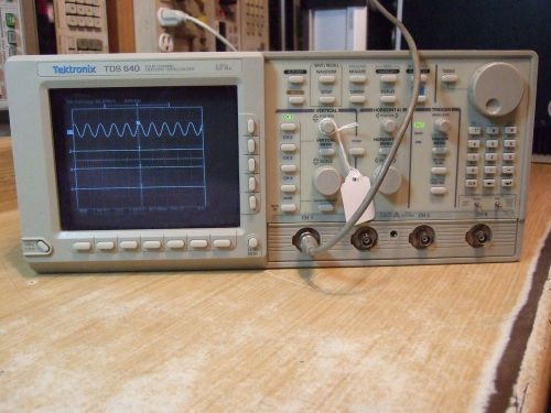 Tek tds 640 500mhz 2gss digital scope - works fine for sale