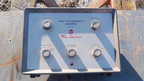 RCA Color TV Video Dot/Crosshatch Generator WR-46A